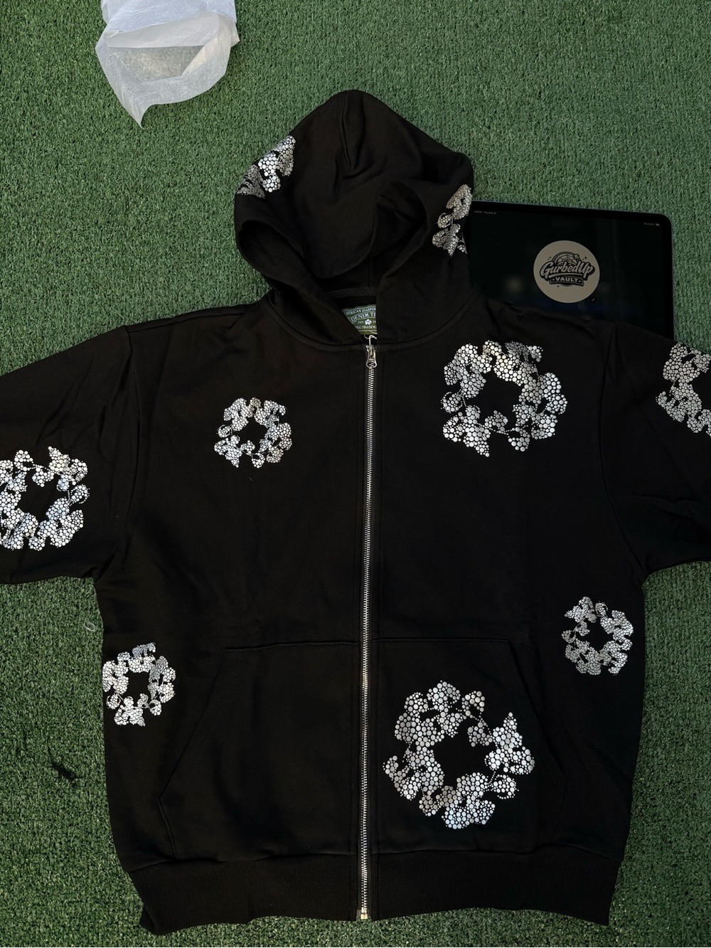 Denim tear hoodie - Picture 2 of 4